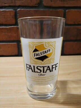 Vintage Falstaff Beer Glass